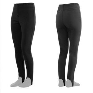 AFRC Women’s Black In-The-Boot High Rise Stretch Ski Pants | Size 12